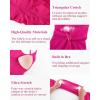 imageRUNNING GIRL One Piece Jumpsuit Yoga Bodycon Ribbed Jumpsuit with Tummy Control Bodysuits for Women Full Length2pink