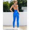 imageRUNNING GIRL One Piece Jumpsuit Yoga Bodycon Ribbed Jumpsuit with Tummy Control Bodysuits for Women Full LengthRoyal Blue