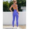 imageRUNNING GIRL One Piece Jumpsuit Yoga Bodycon Ribbed Jumpsuit with Tummy Control Bodysuits for Women Full LengthViolet
