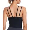 imageRUNNING GIRL Workout Tank Tops with Built in Bras for WomenWork Top for WomenSports Bras for Women Padded Yoga Bra1black