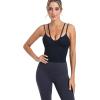 imageRUNNING GIRL Workout Tank Tops with Built in Bras for WomenWork Top for WomenSports Bras for Women Padded Yoga Bra1black