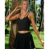 imageRUNNING GIRL Workout Tank Tops with Built in Bras for WomenWork Top for WomenSports Bras for Women Padded Yoga Bra1black