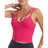imageRUNNING GIRL Workout Tank Tops with Built in Bras for WomenWork Top for WomenSports Bras for Women Padded Yoga Bra1wine Red
