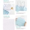 imageWomens Workout Tank Tops Sleeveless Crop Tops Exercise Yoga Shirts Casual Athletic Running TShirtsBX2941 Mint GreenL