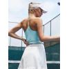 imageWomens Workout Tank Tops Sleeveless Crop Tops Exercise Yoga Shirts Casual Athletic Running TShirtsBX2941 Mint GreenL