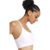 imageRUNNING GIRL Stappy Sports Bra for Women Sexy Open Back Medium Support Yoga Bra with Removable Cups
