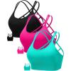 3pack Black/Pink/Green