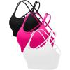3pack Black/Pink/White