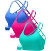 3pack Green/Pink/Blue