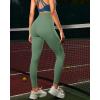 imageRUNNING GIRL High Waisted Leggings for WomenTummy Control Workout Yoga Pants with Pockets Compression Pants Buttery SoftAgreen