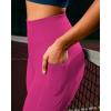 imageRUNNING GIRL High Waisted Leggings for WomenTummy Control Workout Yoga Pants with Pockets Compression Pants Buttery SoftAhot Pink