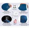 imageRUNNING GIRL High Waisted Leggings for WomenTummy Control Workout Yoga Pants with Pockets Compression Pants Buttery SoftAsonic Blue