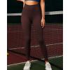 imageRUNNING GIRL High Waisted Leggings for WomenTummy Control Workout Yoga Pants with Pockets Compression Pants Buttery SoftAtaupe