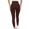 imageRUNNING GIRL High Waisted Leggings for WomenTummy Control Workout Yoga Pants with Pockets Compression Pants Buttery SoftAtaupe