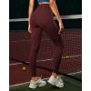 imageRUNNING GIRL High Waisted Leggings for WomenTummy Control Workout Yoga Pants with Pockets Compression Pants Buttery SoftAwinedred