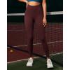 imageRUNNING GIRL High Waisted Leggings for WomenTummy Control Workout Yoga Pants with Pockets Compression Pants Buttery SoftAwinedred