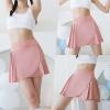 imageRUNNING GIRL Pleated Tennis Skirt for Women with Pockets Short High Waist Athletic Skater Golf Skort Running Sports SkirtPink