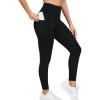 imageRUNNING GIRL High Waisted Leggings for WomenTummy Control Workout Yoga Pants with Pockets Compression Pants Buttery SoftAblack