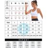 imageRUNNING GIRL High Impact Sports Bras for Women  Scoop Neck Strappy Sports Bra High Support Moulded Cup Workout BraAwhite