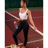 imageRUNNING GIRL High Impact Sports Bras for Women  Scoop Neck Strappy Sports Bra High Support Moulded Cup Workout BraAwhite