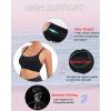 imageRUNNING GIRL High Impact Sports Bras for Women  Scoop Neck Strappy Sports Bra High Support Moulded Cup Workout BraBblack