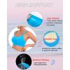 imageRUNNING GIRL High Impact Sports Bras for Women  Scoop Neck Strappy Sports Bra High Support Moulded Cup Workout BraBbright Blue
