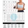 imageRUNNING GIRL High Impact Sports Bras for Women  Scoop Neck Strappy Sports Bra High Support Moulded Cup Workout BraBicy Grey