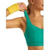 imageRUNNING GIRL High Impact Sports Bras for Women Moulded Cup High Support Sports Bra High Coverage Workout Yoga BraElectric Green