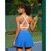 imageRUNNING GIRL Sports Bra for Women High SupportMolded Cup Strappy Running Sports Bras Workout Yoga BraPink