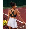 imageRUNNING GIRL Sports Bras for Women High SupportRacerback Molded Cup Sports Bra Workout Yoga BraBlack