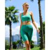 imageRUNNING GIRL Sports Bras for Women High SupportRacerback Molded Cup Sports Bra Workout Yoga BraBright Green