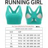 imageRUNNING GIRL Sports Bras for Women High SupportRacerback Molded Cup Sports Bra Workout Yoga BraBright Green