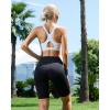 imageRUNNING GIRL Sports Bras for Women High SupportRacerback Molded Cup Sports Bra Workout Yoga BraWhite