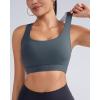 imageRUNNING GIRL High Impact Sports Bras for Women High Support Womens Sports Bra Racerback Workout Running BraDeep Grey