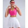 imageRUNNING GIRL High Impact Sports Bras for Women High Support Womens Sports Bra Racerback Workout Running BraHot Pink