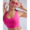 imageRUNNING GIRL High Impact Sports Bras for Women High Support Womens Sports Bra Racerback Workout Running BraHot Pink