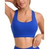 imageRUNNING GIRL High Impact Sports Bras for Women High Support Womens Sports Bra Racerback Workout Running BraRoyal Blue