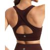 imageRUNNING GIRL High Impact Sports Bras for Women High Support Womens Sports Bra Racerback Workout Running BraRust Red