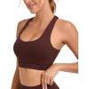 imageRUNNING GIRL High Impact Sports Bras for Women High Support Womens Sports Bra Racerback Workout Running BraRust Red