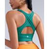 imageRUNNING GIRL High Impact Sports Bras for Women High Support Womens Sports Bra Racerback Workout Running BraTeal Green