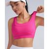 imageRUNNING GIRL Sports Bras for Women High SupportMolded Cup High Impact Sports Bra Racerback Workout Yoga Running BraHot Pink