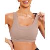 imageRUNNING GIRL Sports Bras for Women High SupportMolded Cup High Impact Sports Bra Racerback Workout Yoga Running BraMica