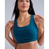 imageRUNNING GIRL Sports Bras for Women High SupportMolded Cup High Impact Sports Bra Racerback Workout Yoga Running BraNavy