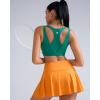 imageRUNNING GIRL Sports Bras for Women High SupportMolded Cup High Impact Sports Bra Racerback Workout Yoga Running BraTeal Green