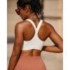imageRUNNING GIRL High Impact Sports Bras for WomenRacerback Running Bra Workout Crop Tank Tops Longline Sports Bra Push upAwhite