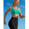 imageRUNNING GIRL High Impact Sports Bras for WomenRacerback Running Bra Workout Crop Tank Tops Longline Sports Bra Push upEbright Green