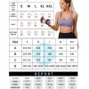 imageRUNNING GIRL High Impact Sports Bras for WomenRacerback Running Bra Workout Crop Tank Tops Longline Sports Bra Push upEpurple