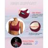 imageRUNNING GIRL High Impact Sports Bras for WomenRacerback Running Bra Workout Crop Tank Tops Longline Sports Bra Push upEwinedred