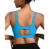 imageRUNNING GIRL Sports Bra for Women High Support Molded Cup High Impact Sports Bras for Women Large Bust3blue