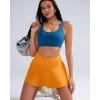 imageRUNNING GIRL Sports Bra for Women High Support Molded Cup High Impact Sports Bras for Women Large Bust3dark Blue